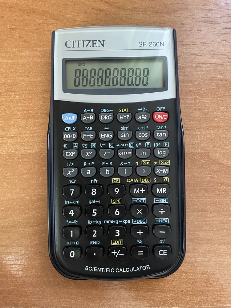 Інженерний калькулятор  CITIZEN SR-260N