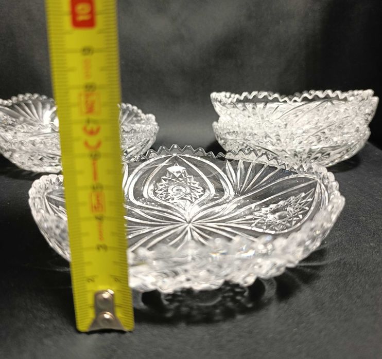 Zestaw 6 talerzy niemieckiej  marki Nachtmann Bleikristall