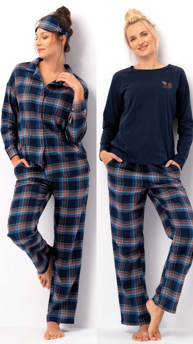 NEW теплі та комфортні фланелеві піжами KEY