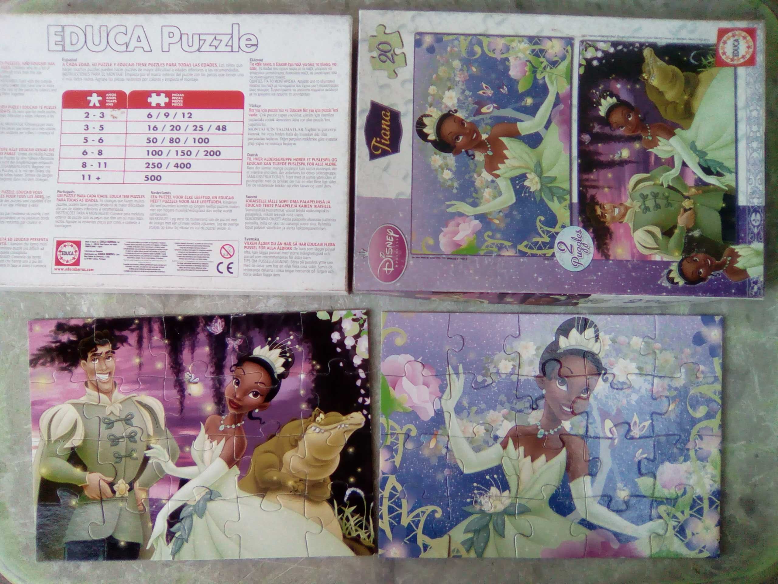 Puzzle Tiana Disney