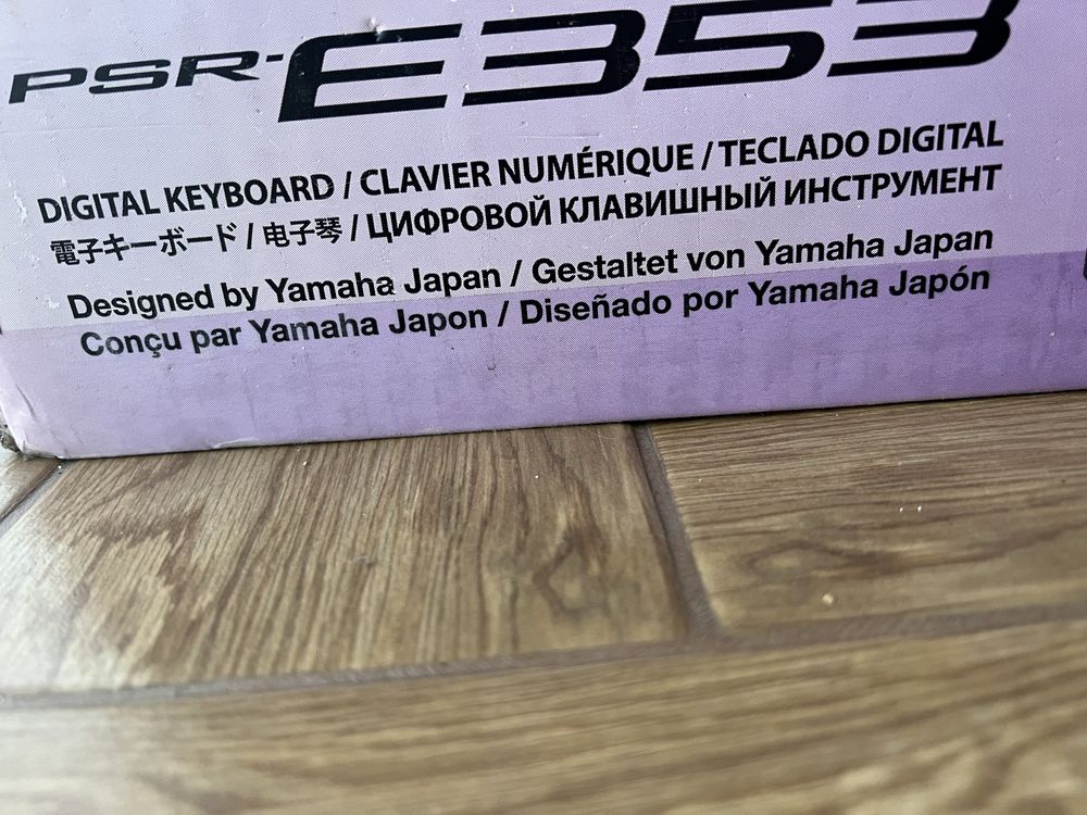 Pianino/Keyboard Yamaha psr-e353