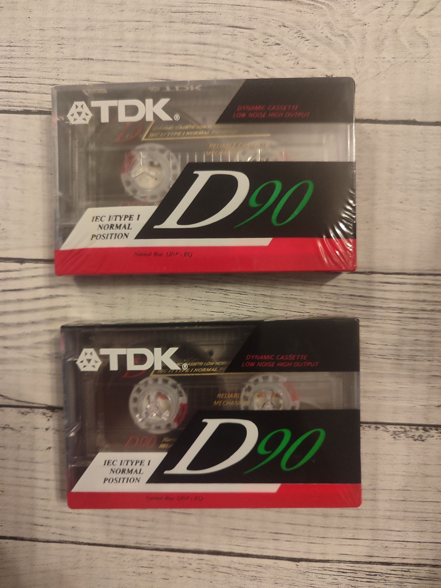 TDK D90 kasety audio nowe w folii