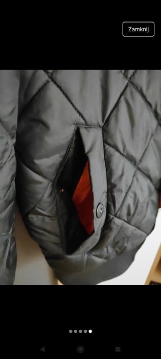 Kurtka męska pikowana, przejściowa