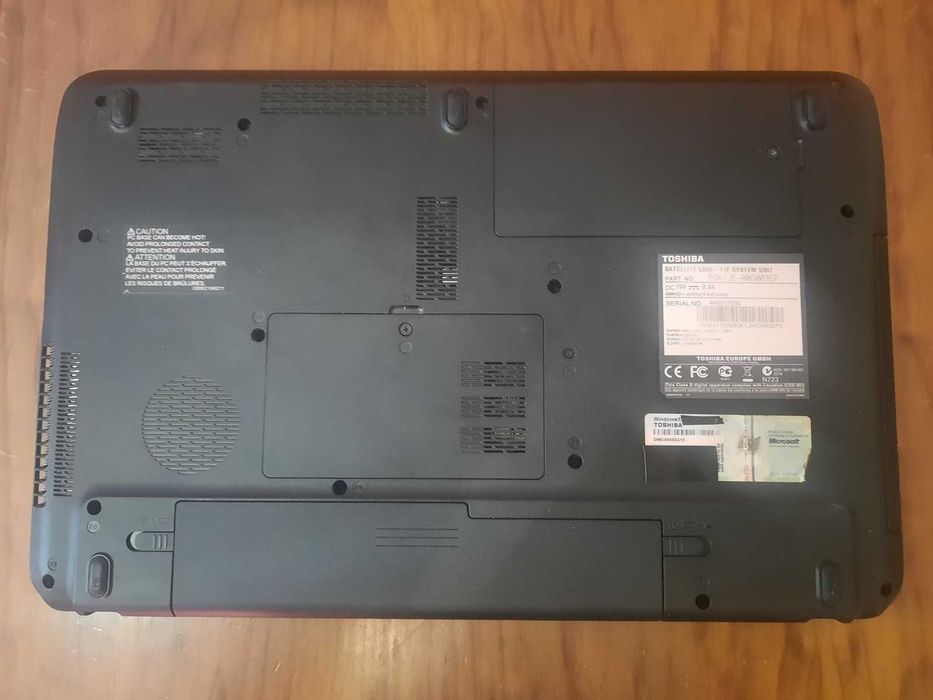 Portátil Toshiba L650