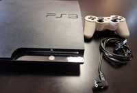 Playstation 3 - Bom estado - Oferta de comando, cabos e 9 jogos!