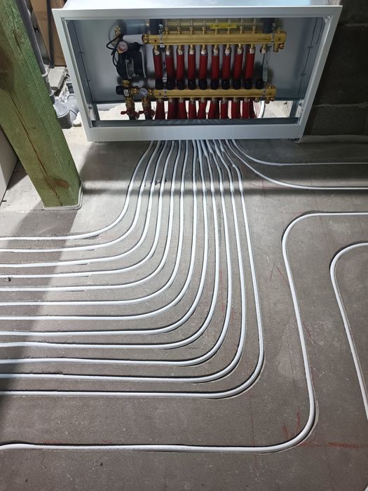 Frezowanie pod ogrzewanie podłogowe woj.śląskie,opolskie