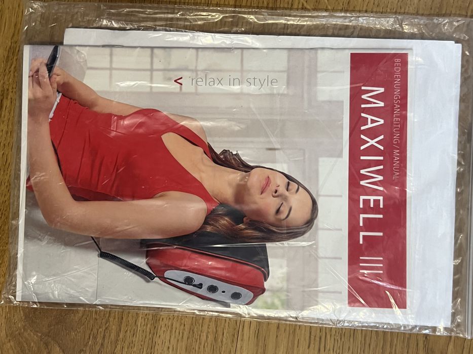 Masazer casada maxwell 3, poduszka masująca