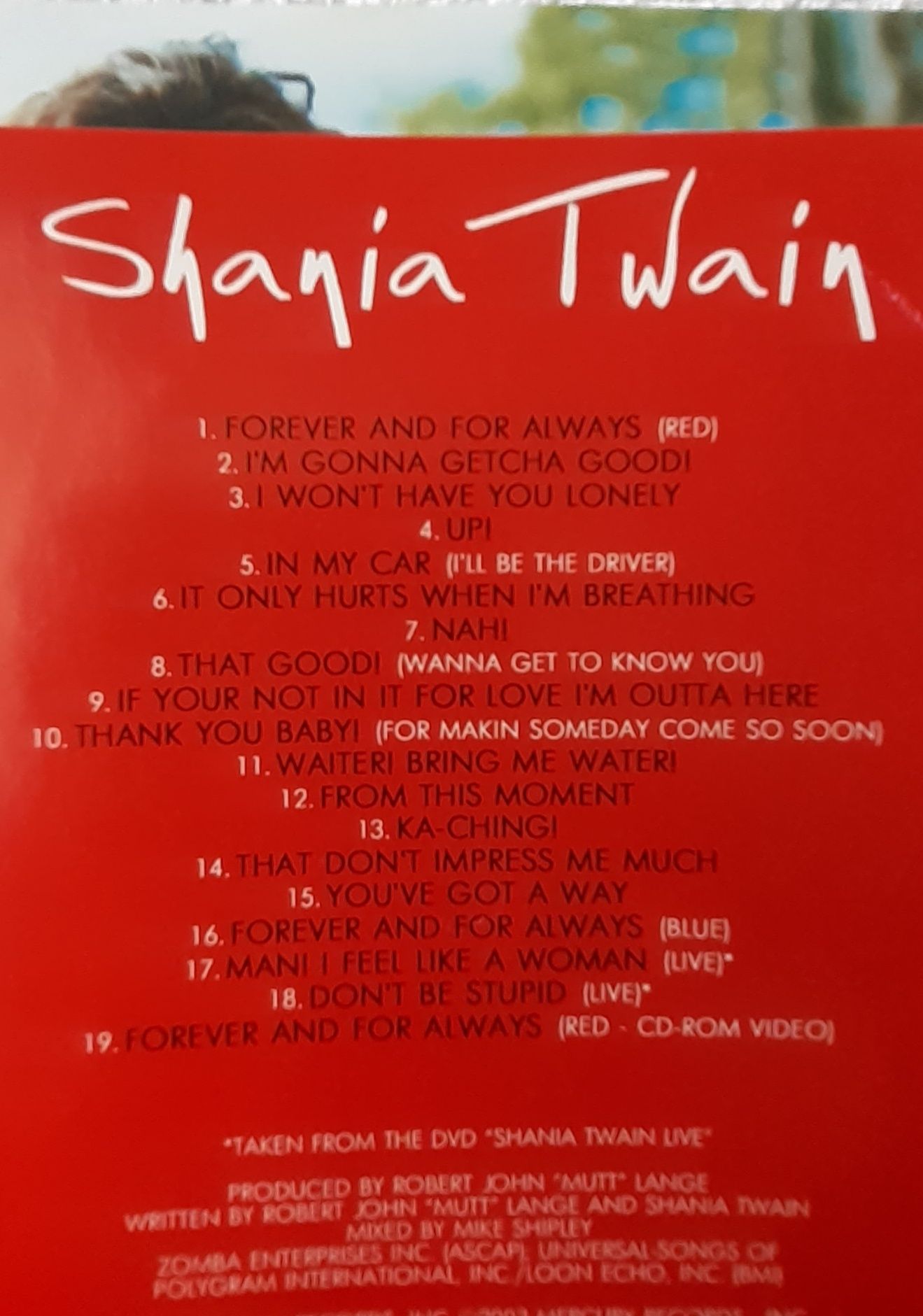Shania Twain – zestaw trzech płyt CD (plus GRATIS)
