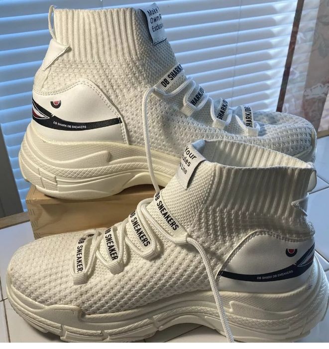 Білі кросівки DB 2Shark