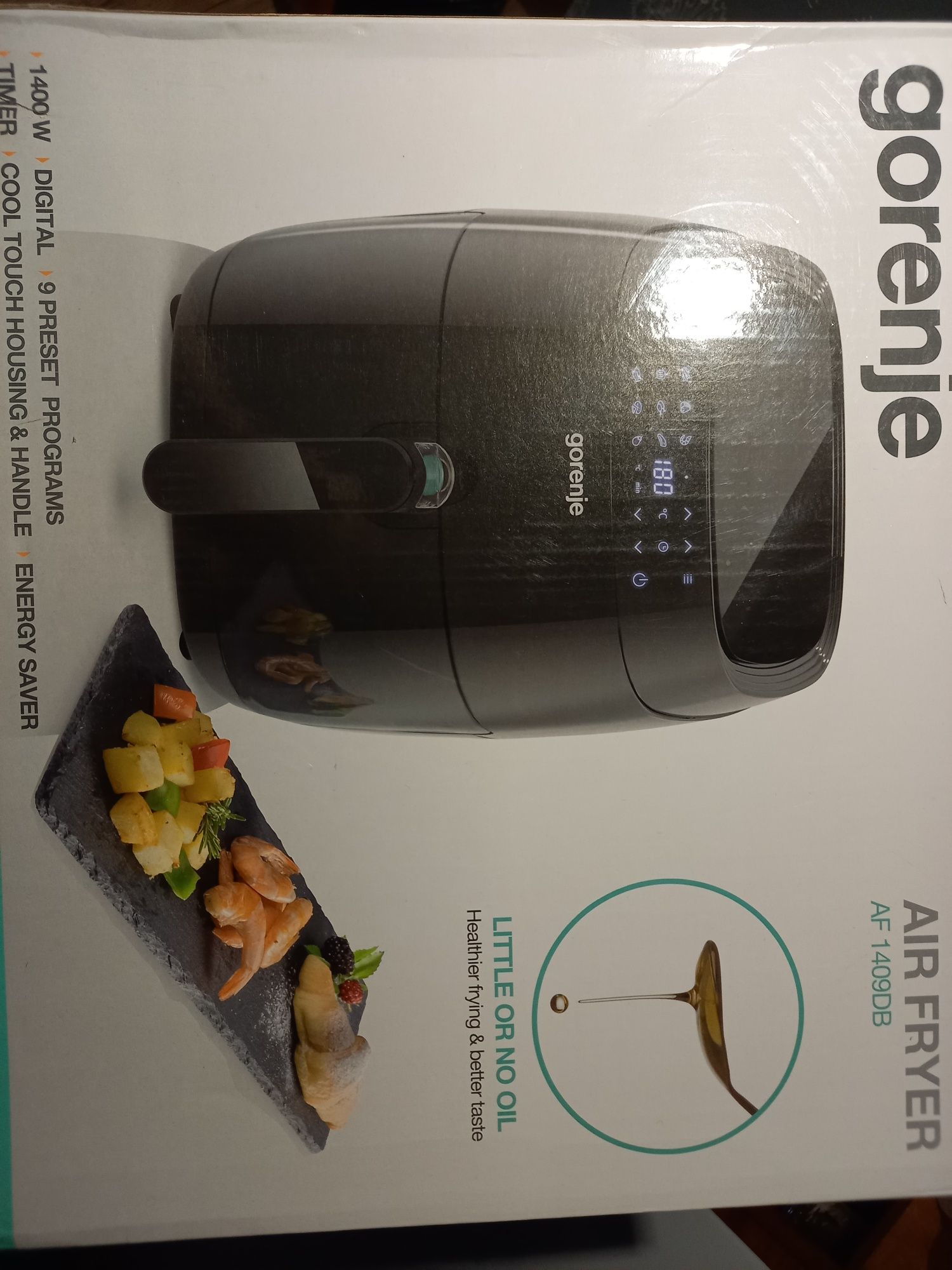 Frytkownica gorenje air fryer af1409db multi cuking