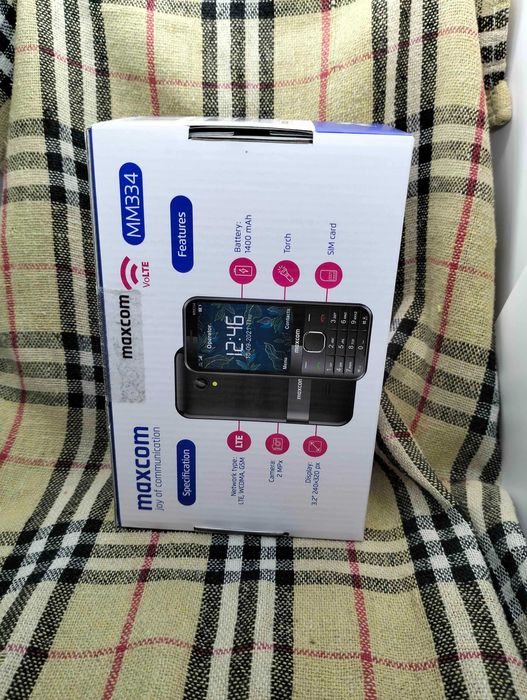 Telefon komórkowy Maxcom MM334 nowy/otwarte opakowanie