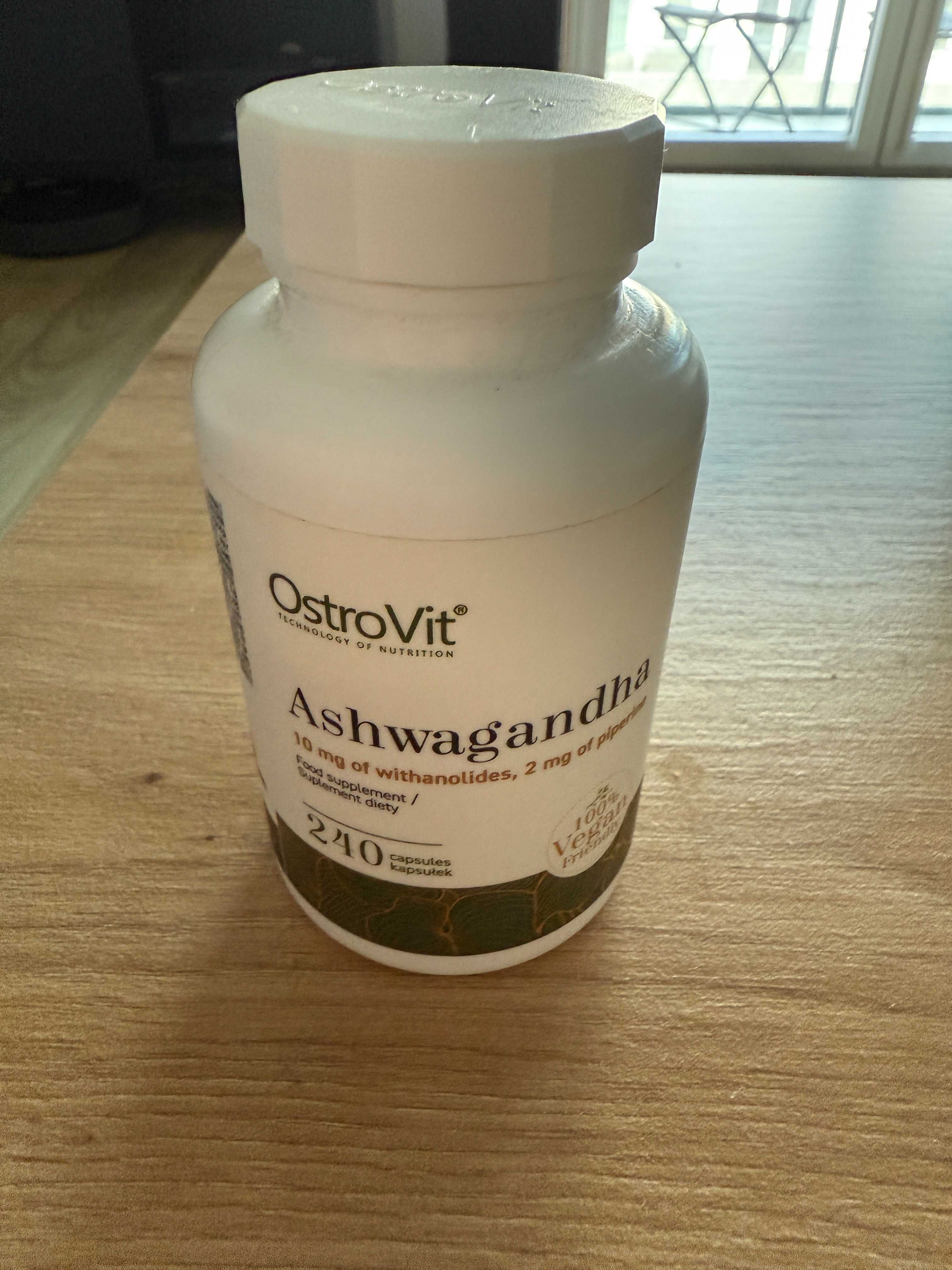 Ostrovit Ashwagandha 240 kapsułek 10 mg witanoloidów