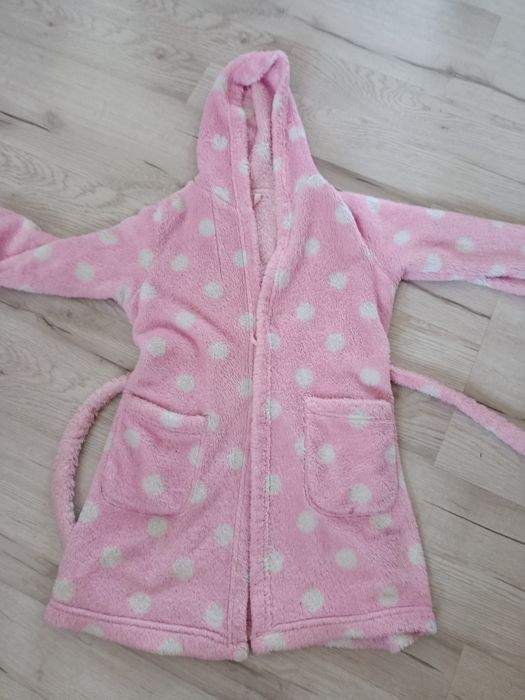 Szlafrok różowy rozm. 116 do 128