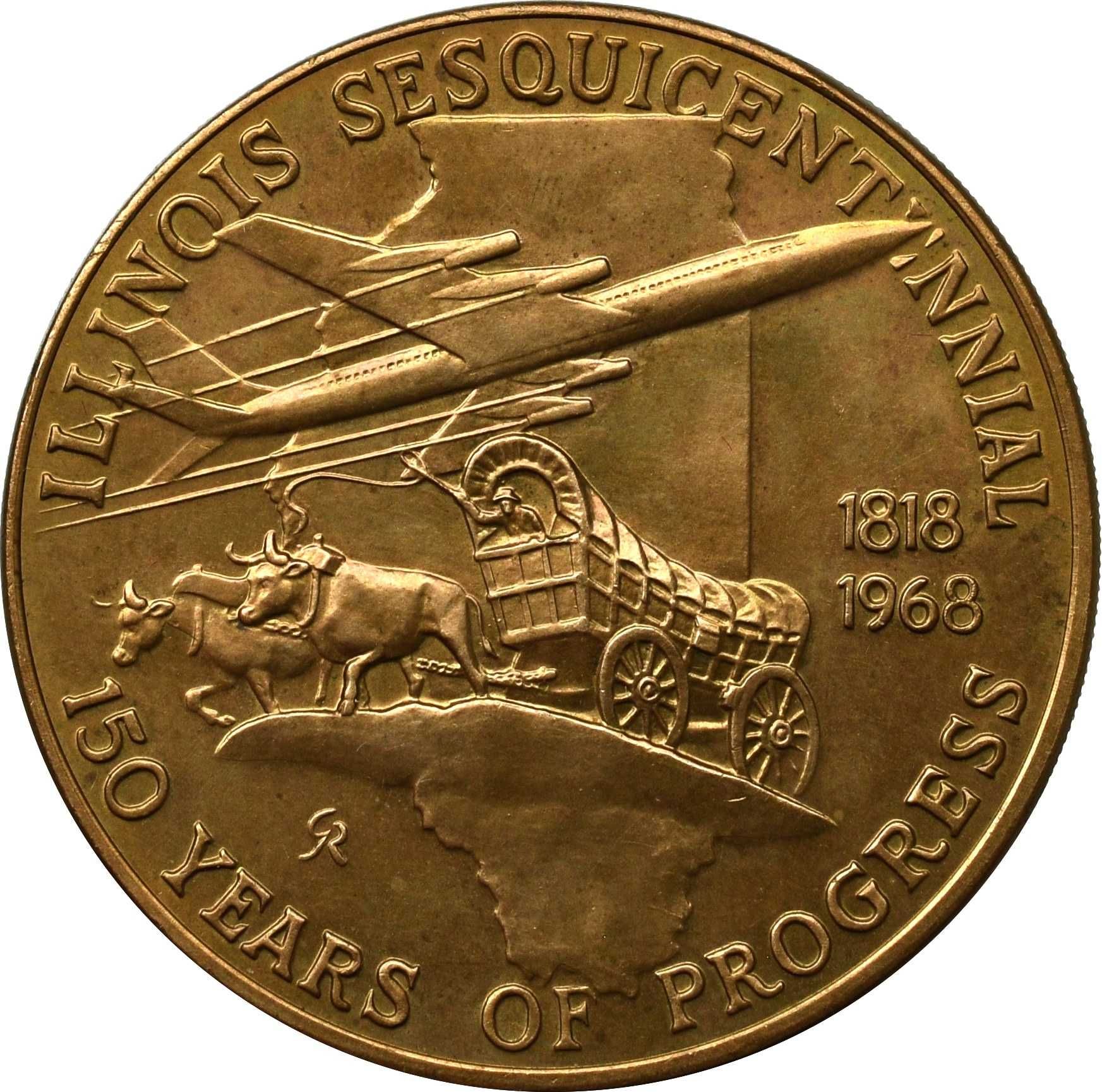 Medal Illinois 1968 USA