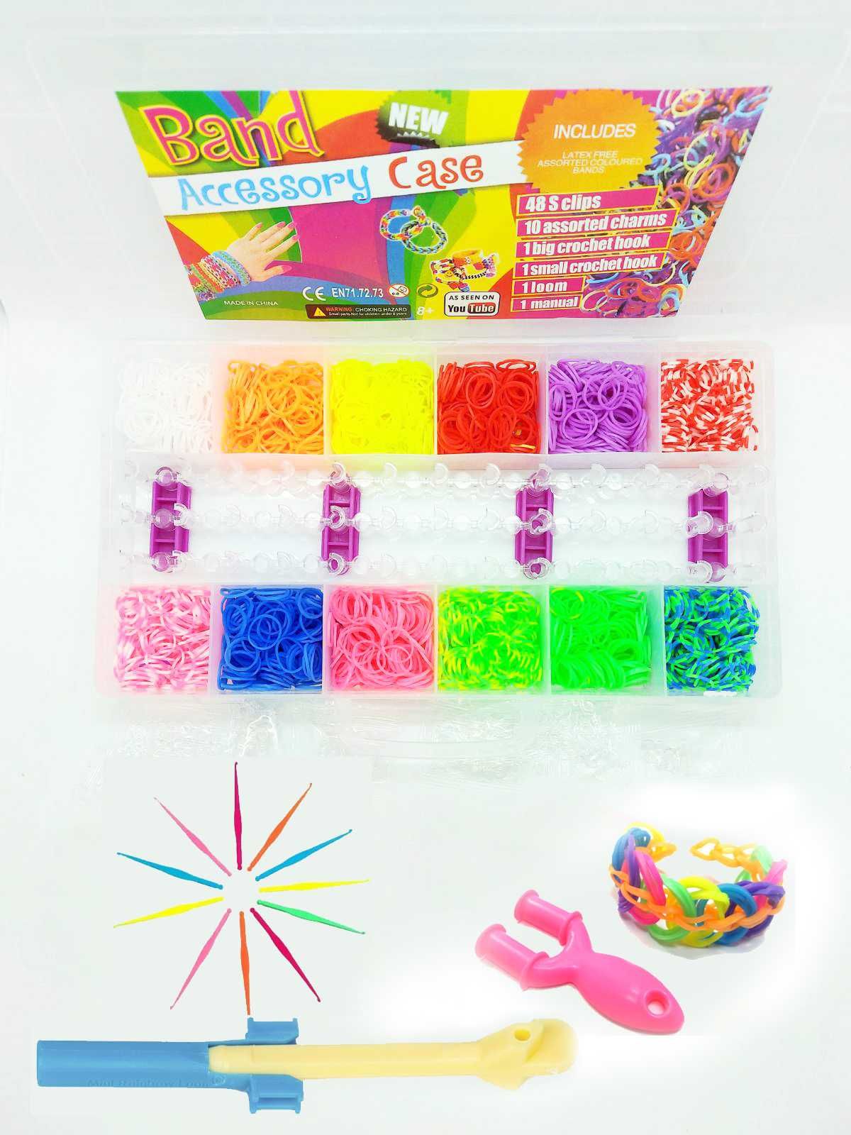 Набор для плетения из резинок Loom Bands 2400шт