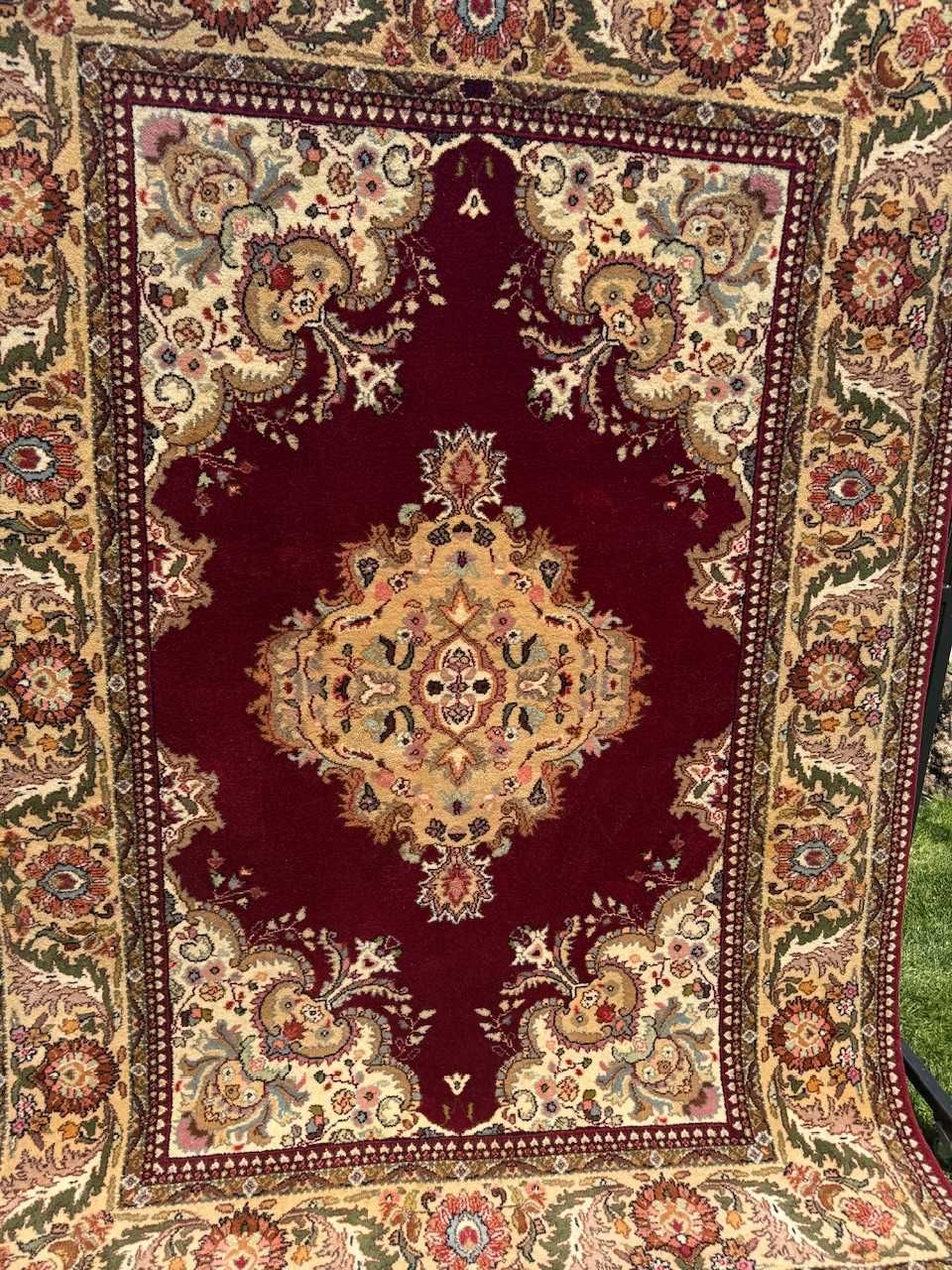 Dywan perski wełniany kaszmirowy Indo Tabriz 245x165 galeria 18 tyś