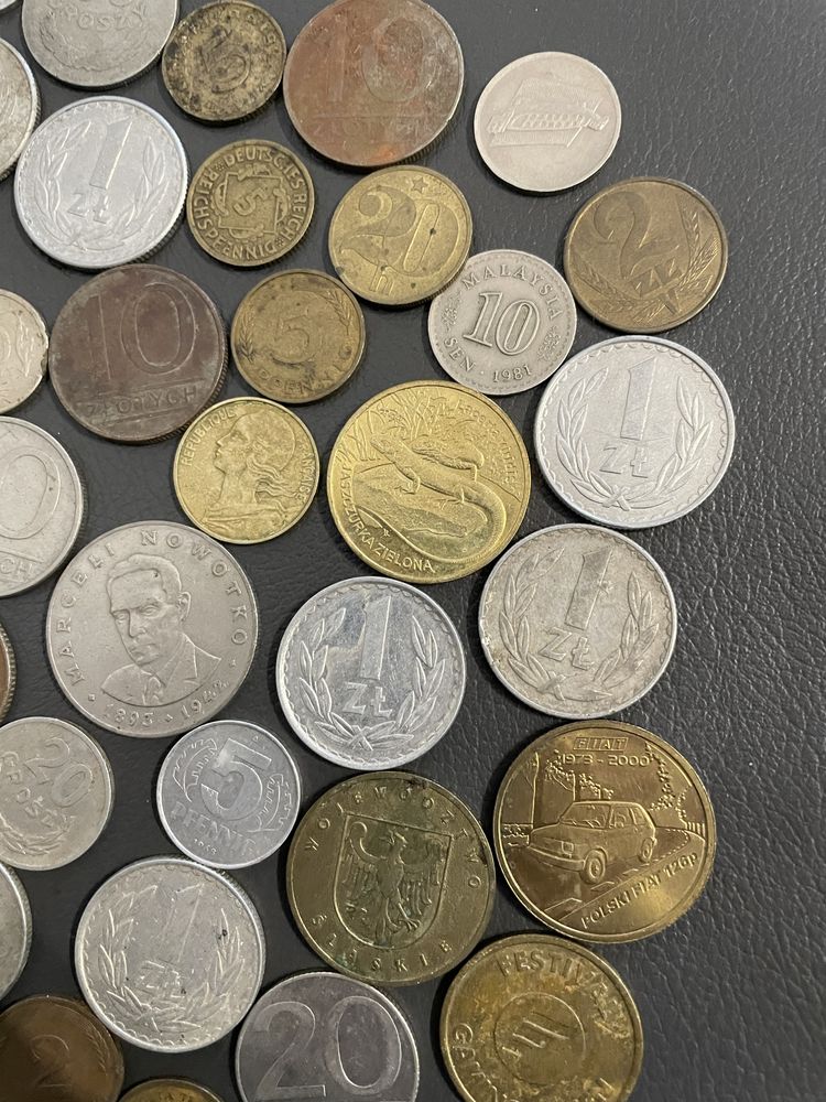 Zestaw stare monety polskie