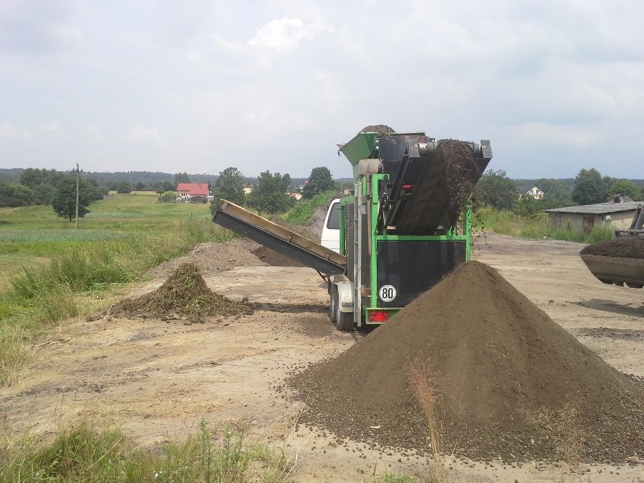 Ziemia przesiewana ogrodowa pod Trawnik Jaworzno Katowice Siemianow