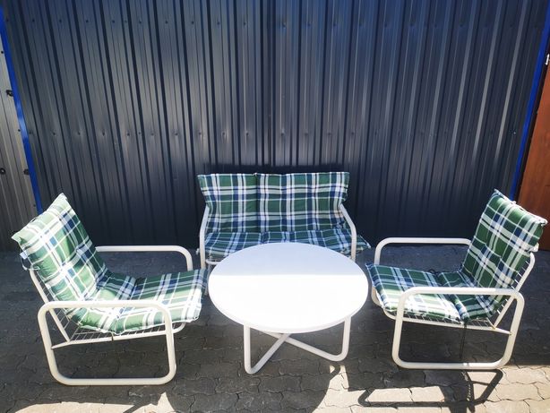 Komplet wypoczynkowy krzesła + stolik do ogrodu meble z Niemiec