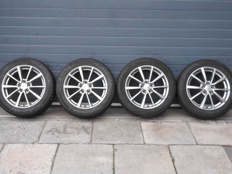! Koła aluminiowe zimowe 17 5x112 Skoda Octavia IV Barum 2022r 7/8mm