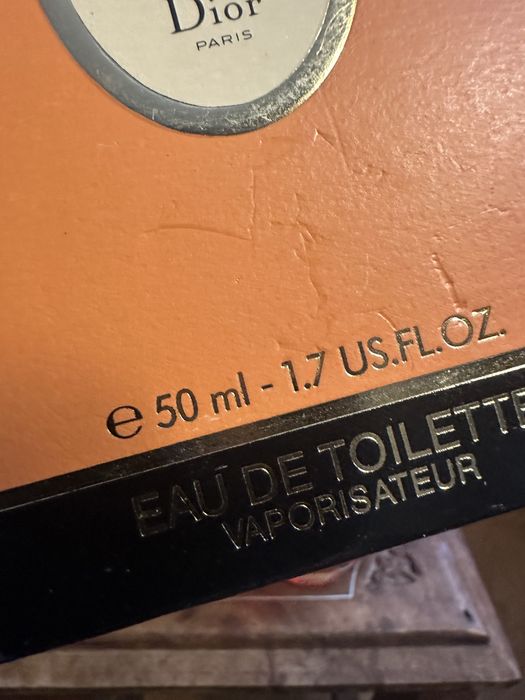 Christian Dior Dune edt винтаж 50 мл