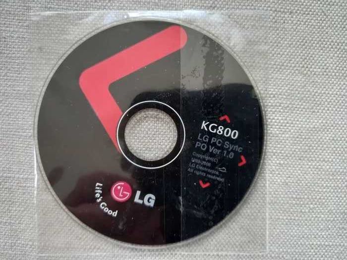 Płyta CD do telefonu KC800 LG