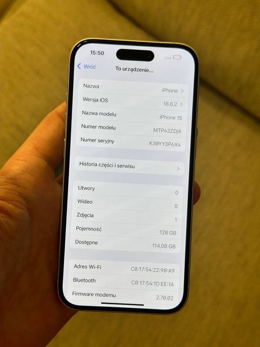 Iphone 15 128 gb