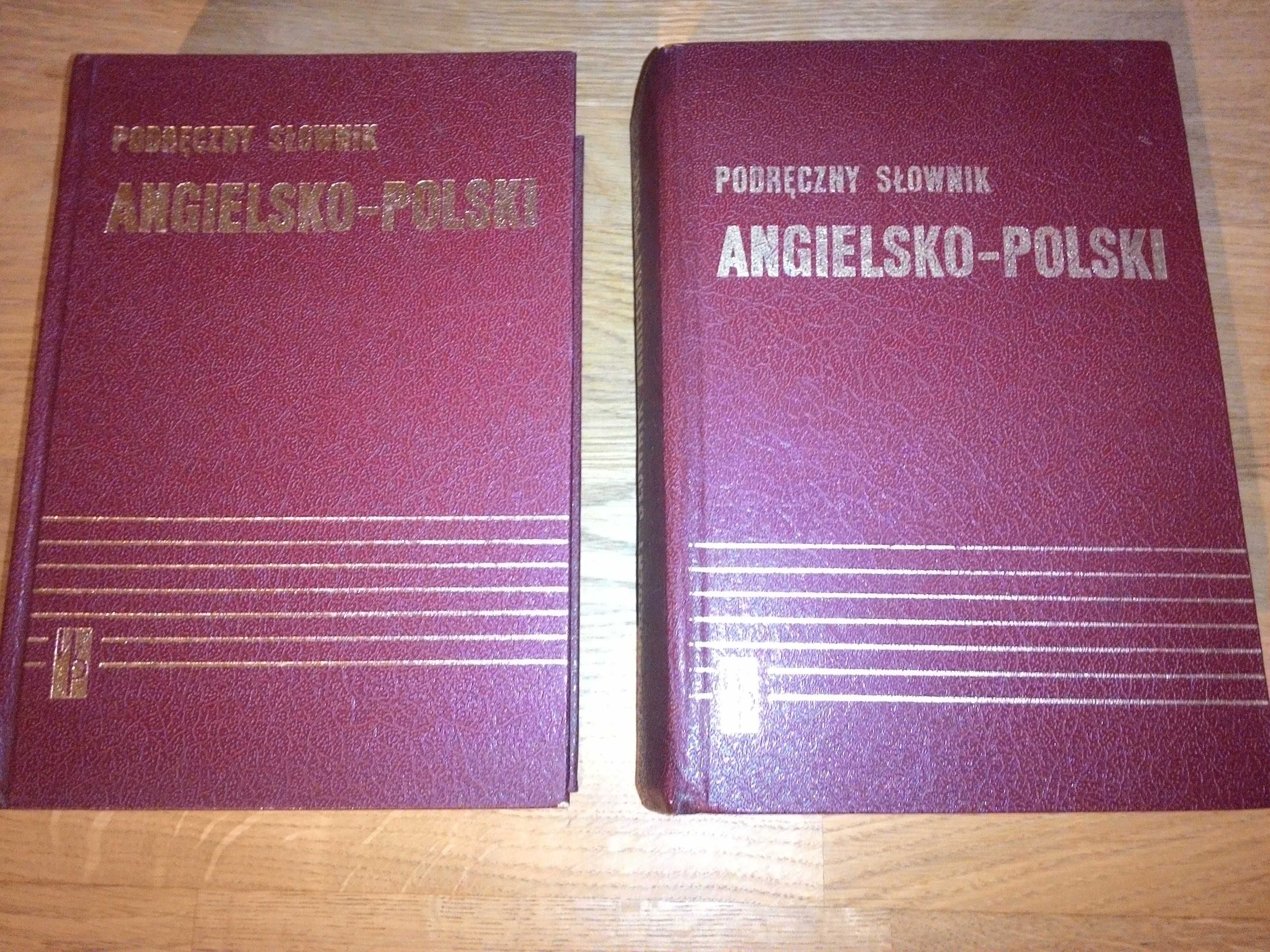 Słownik angielsko-polski tom I i II
