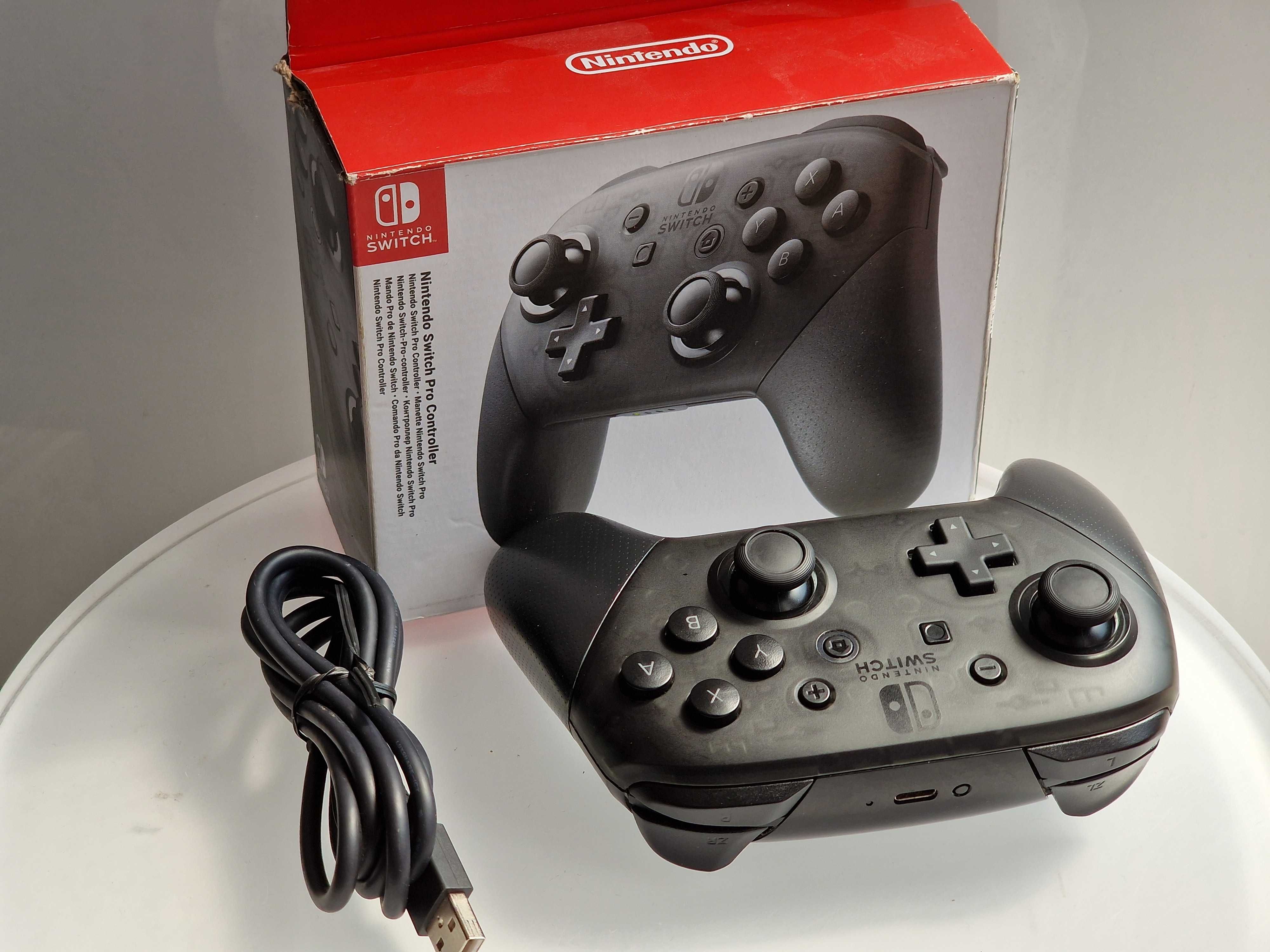 Nintendo Switch Pro Controller PAD od ręki Okazja Oryginał Sklep!
