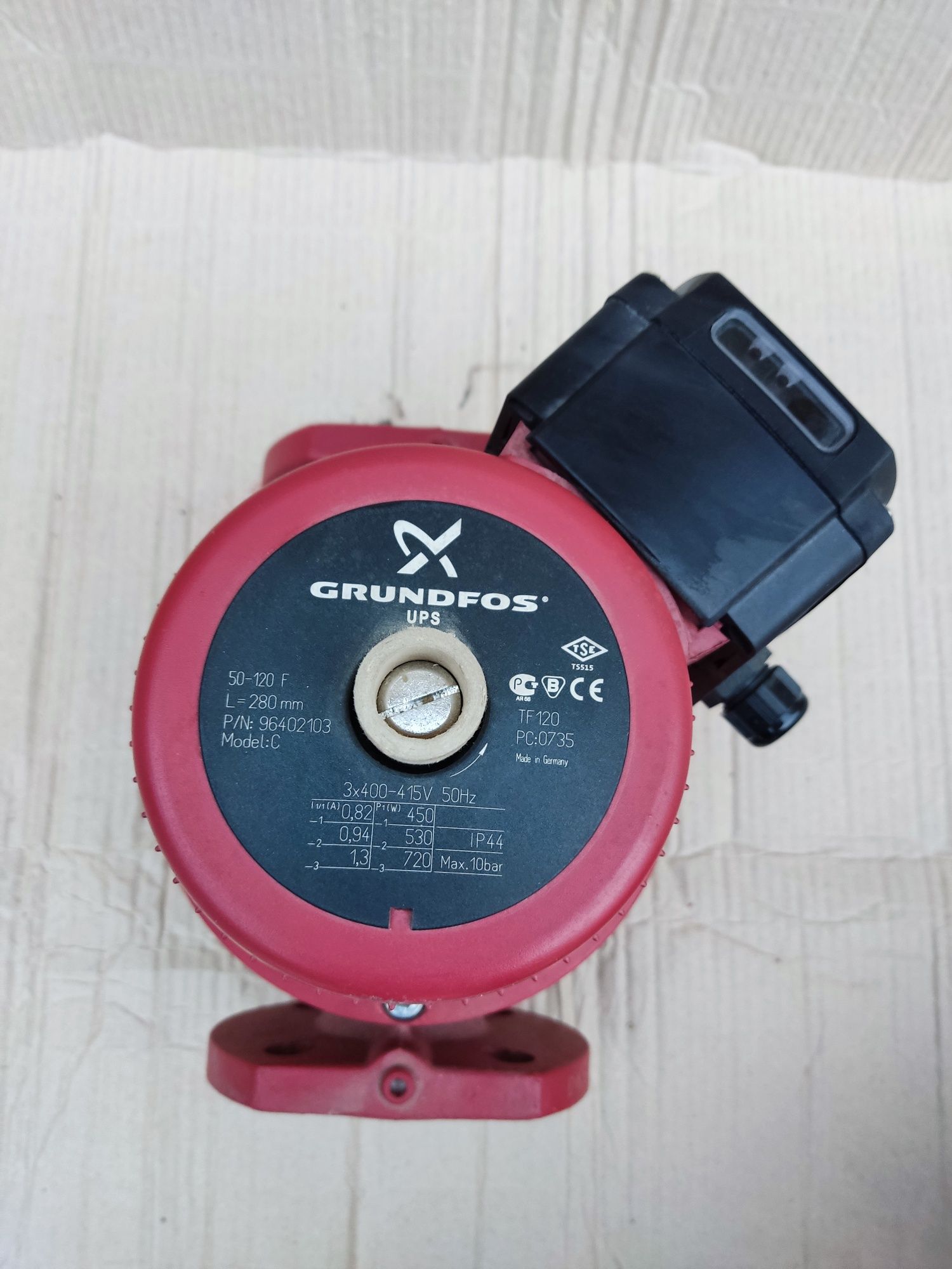 Насос циркуляційний GRUNDFOS UPS 50-120 F 3x400В, Германия, оригинал