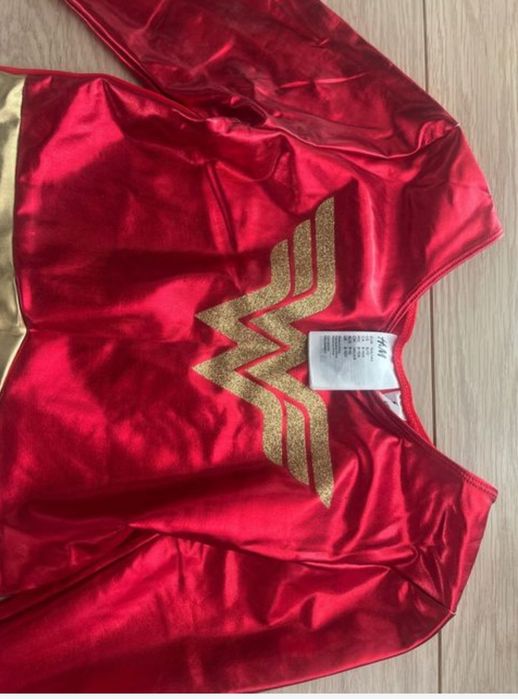 Sukienka na bal strój Wonder Woman H&M 134/140 plus opaska