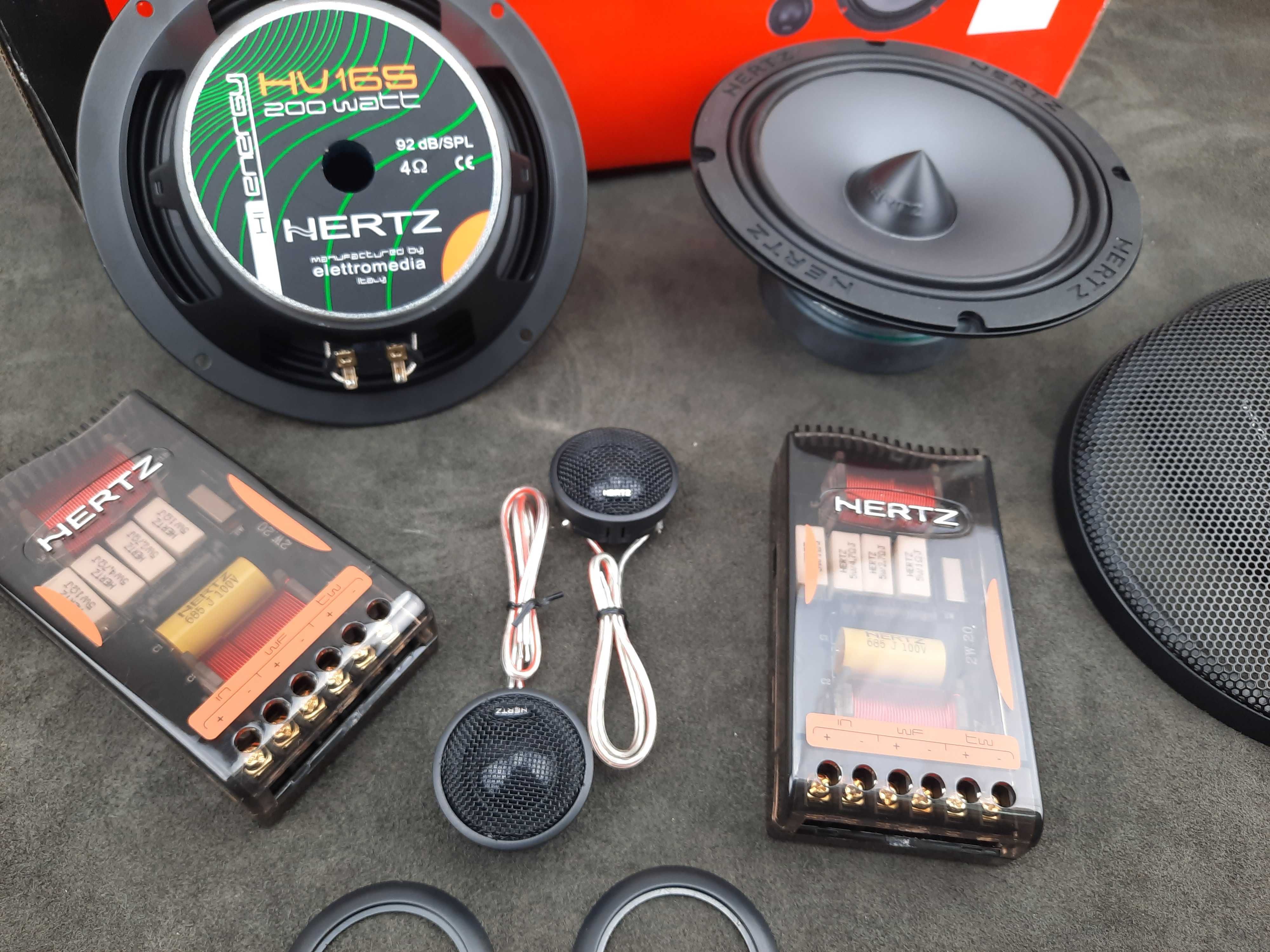 Hertz HSK 165 - hi-energy - нова 2-х компонентна акустика