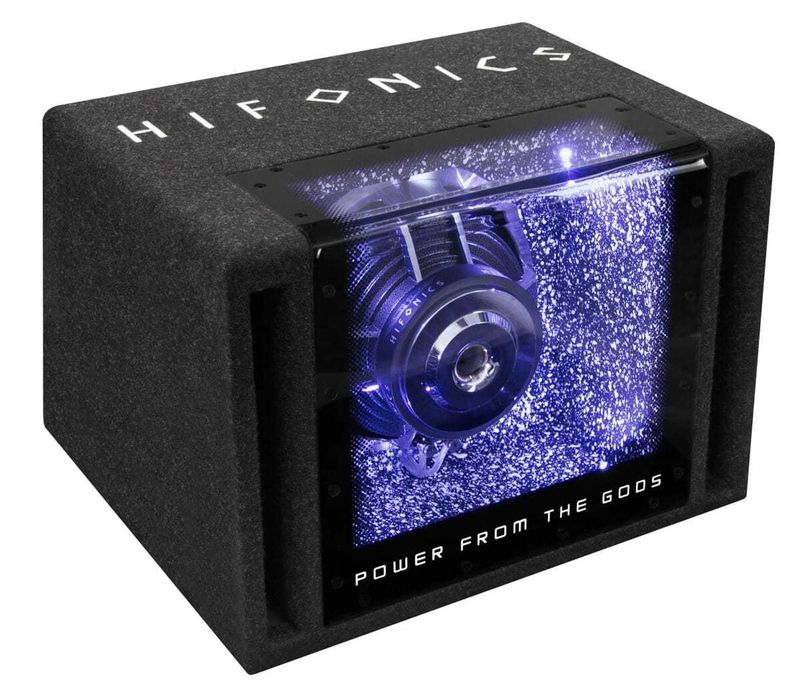 Skrzynia basowa subwoofer LED HIFONICS ZX8BP Band-Pass Sklep Koszalin