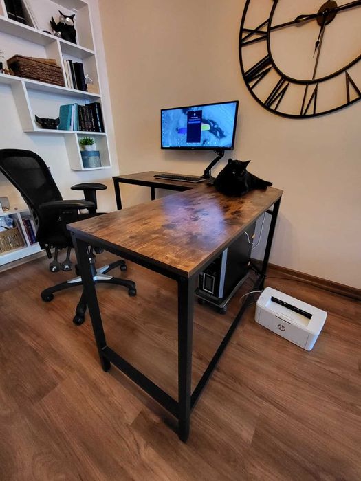 Biurko narożne styl loft