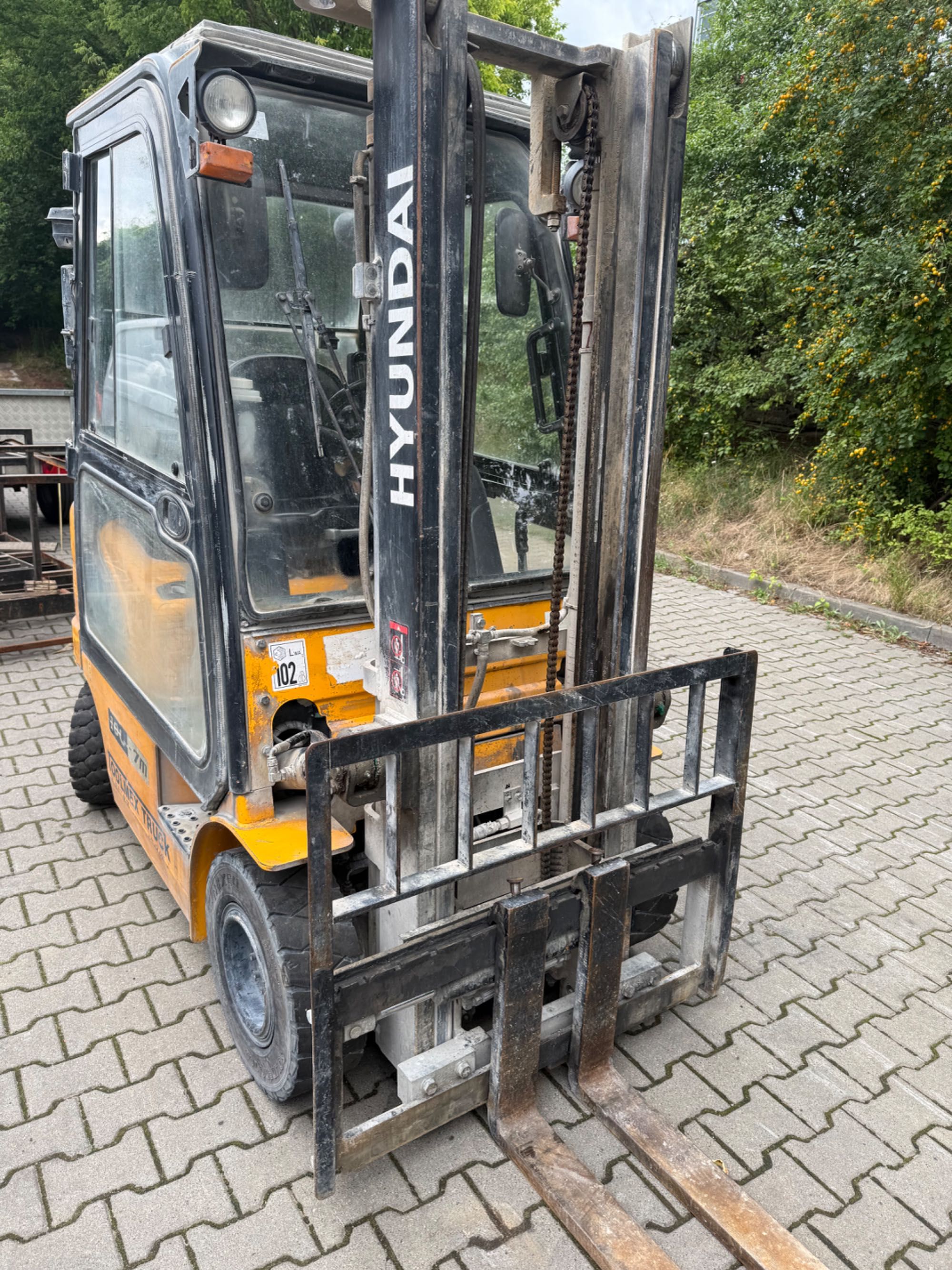 Wozek widłowy HYUNDAI 18L LPG 2020r.