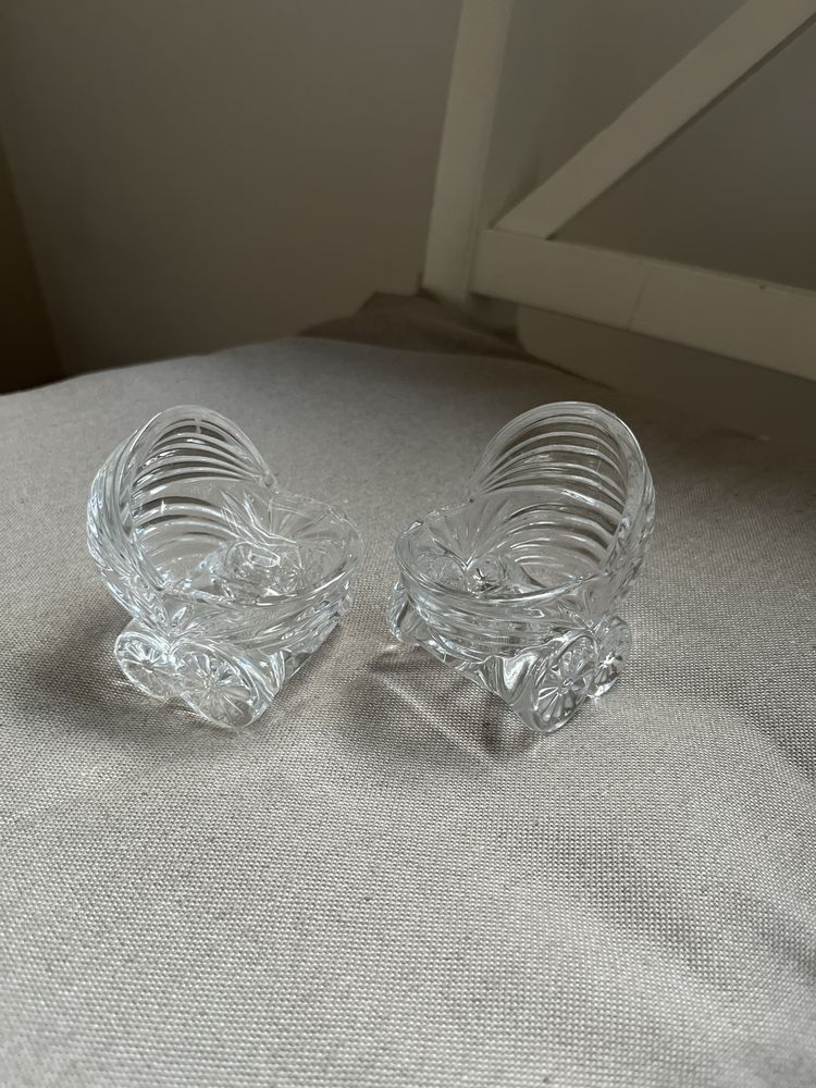 Carrinhos bebe cristal decorativos