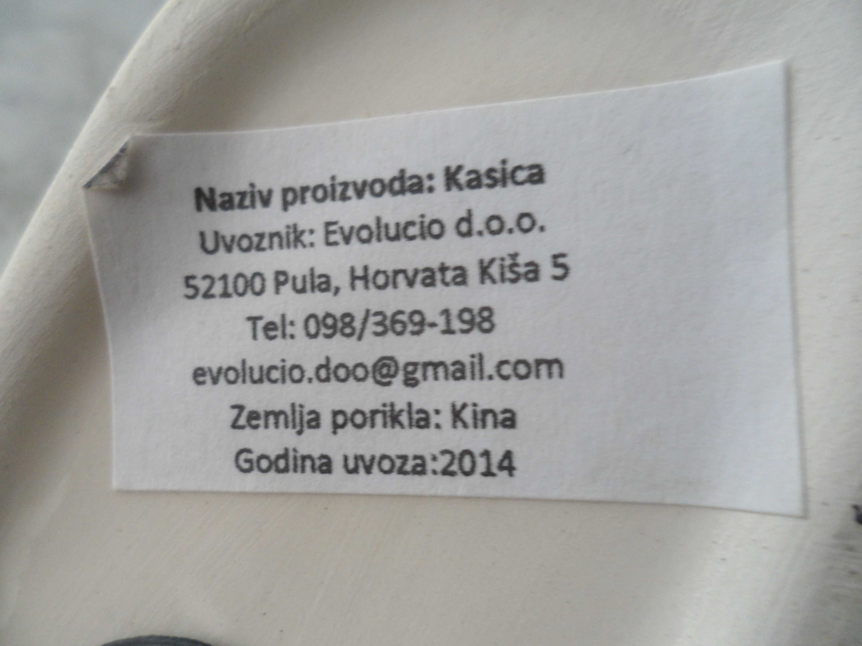 skarbonka ceramiczna But Bucik Trampek z Chorwacji