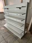Regal sklepowy gondola dwustronna spacewall slatwall 120x50x150