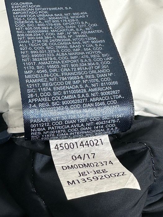 Pikowana kurtka puchowa Tommy hilfiger