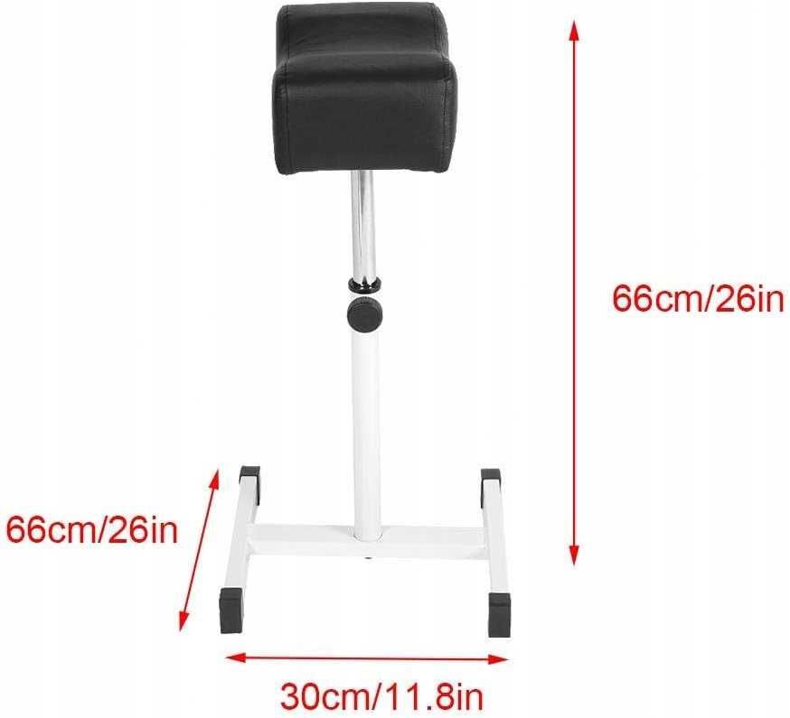 Podnóżek do pedicure, regulowany do paznokci z ergonomiczną konstrukcj