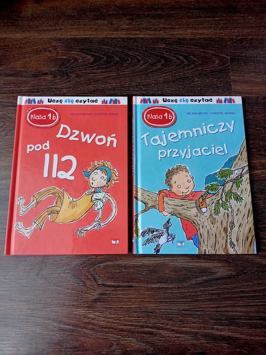 książki z serii " Uczę się czytać"- 2 sztuki