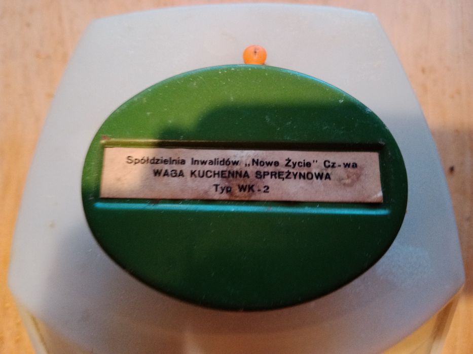 Zabytkowa waga kuchenna