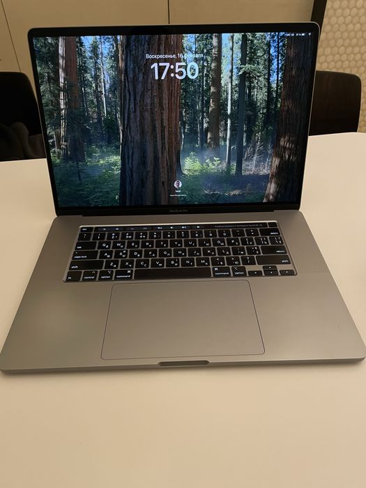 MacbookPro 16 2019 IntelCore i9 16/1T