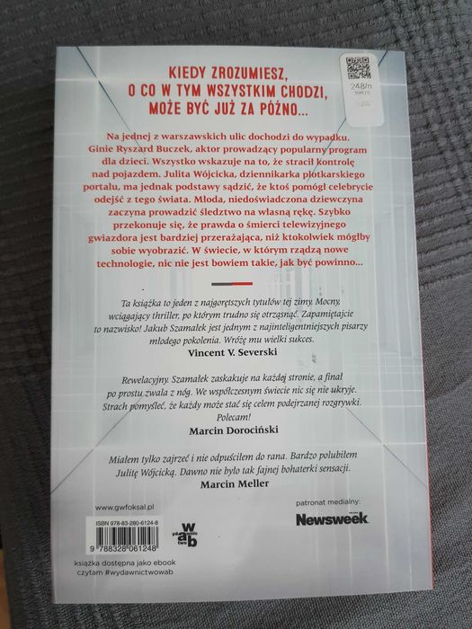 zestaw 2 książek - Chyłka kasacja i Cokolwiek wybierzesz