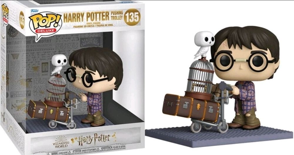 Funko Pop Deluxe Harry Potter 135 pushing trolley