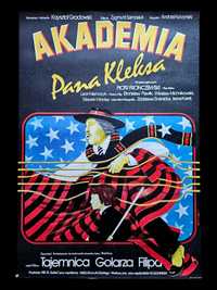 Plakat Akademia Pana Kleksa Jakub Erol PIERWODRUK 1983