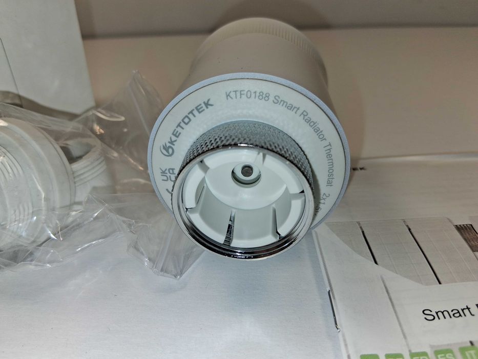 S228 Inteligentny Termostat Grzejnikowy KETOTEK KTF0188 Zigbee Nowy