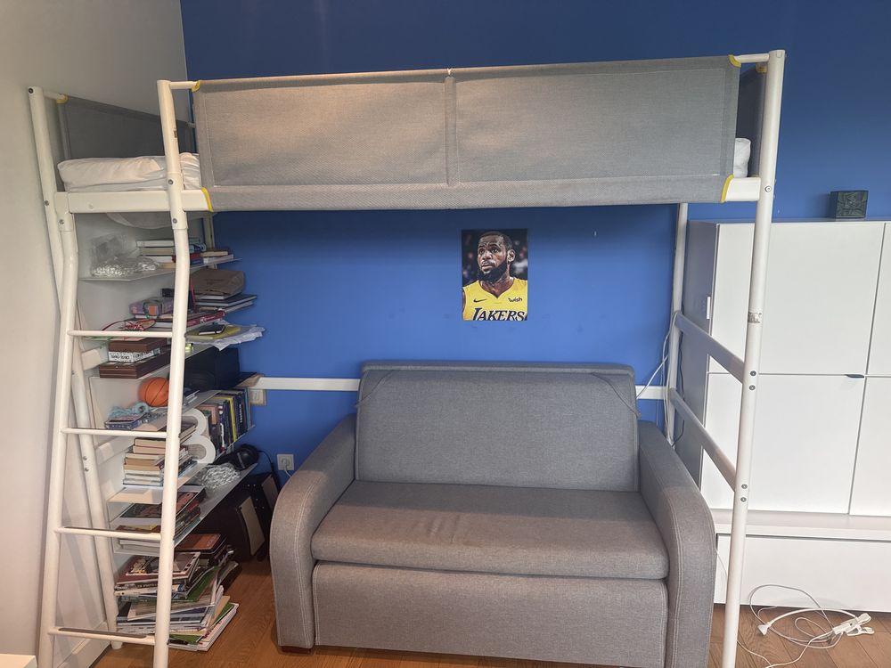 Łóżko piętrowe IKEA