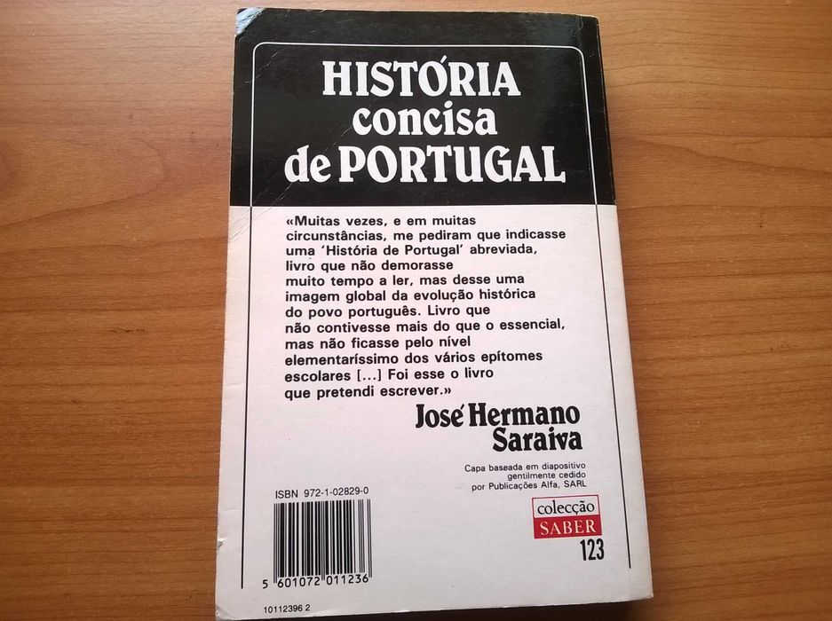 História Concisa de Portugal - José Hermano Saraiva (portes grátis)