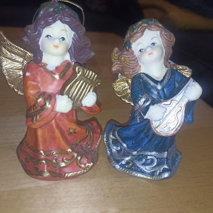 Figurki aniołków 4 szt